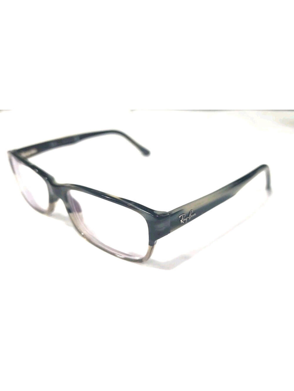 Ray Ban RB5169 5540 Black Brown Fade Rectangle Eyeglasses 54-16 140 CW